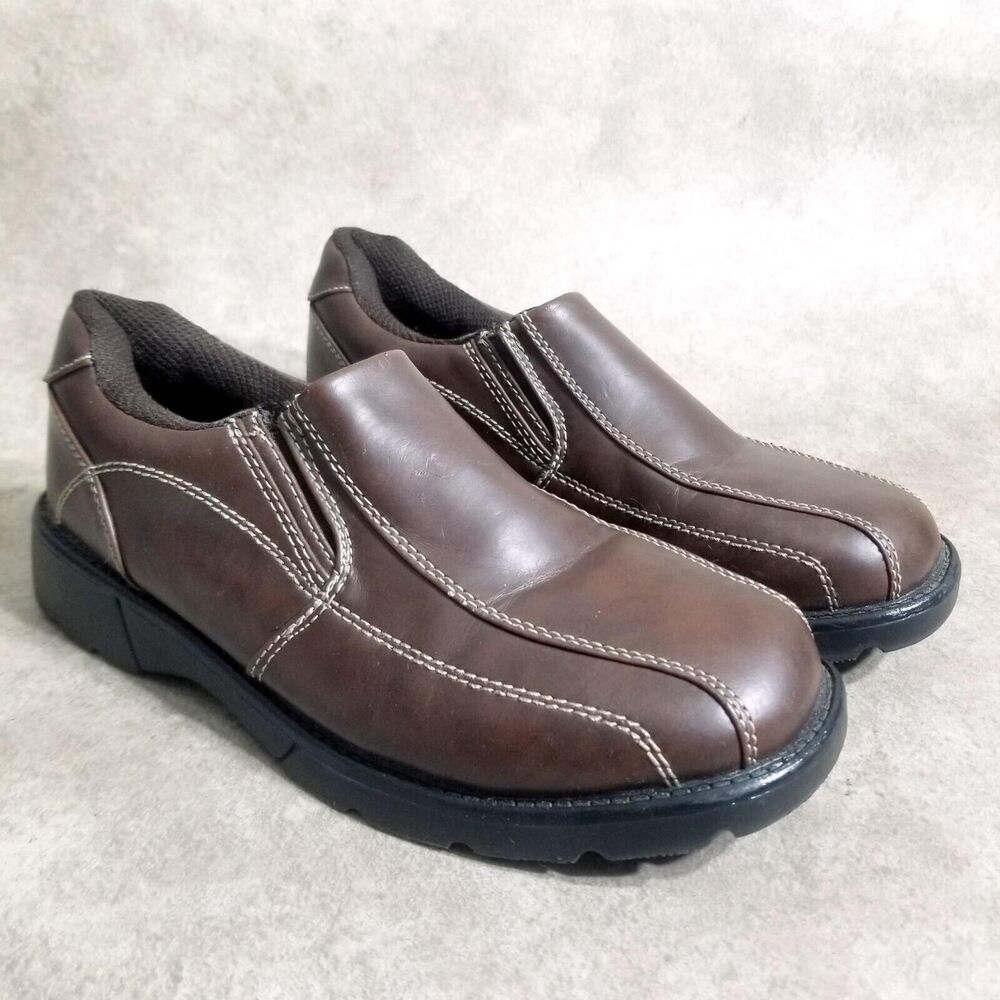 TKS Boys Kyle 92046 Size 5 Brown Slip On Loafer Casual/Dress Shoes